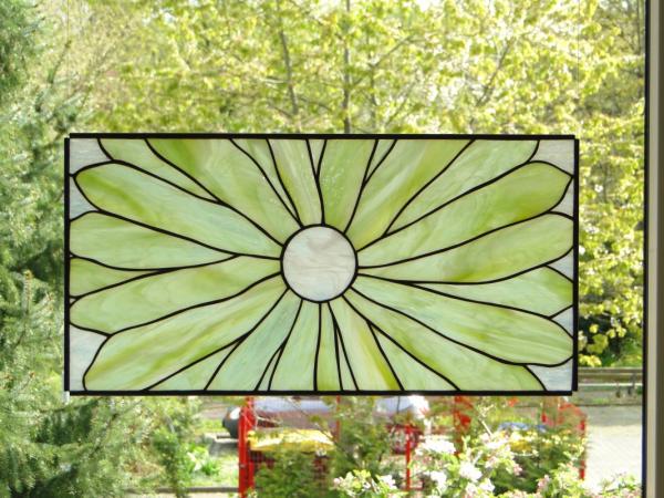 Glasbild " Vier Jahreszeiten Sommer " 56x28cm